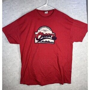 Cheers Bar Boston Strong T-shirt Large Official Merchandise Red XXL